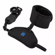 Adjustable Hand Grip Wrist Strap+1/4" Plastic Screw Plate For SLR / DSLR Camera