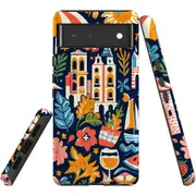 For Google Pixel 6 Tough Protective Cover, Summer Fun
