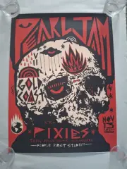 Pearl Jam Poster - GOLD COAST Nov 13 2024 People First - Artist Pilo Pida