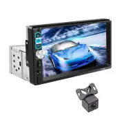 1Din Car Radio Stereo Touch Screen Multimedia Player Mirror Link W/8LED Camera (for: Daihatsu)