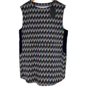 Bad Birdie New Size Large Golf Mirabel Dress Cattail Multi Sleeveless Stretch