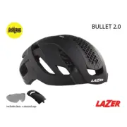 HELMET LAZER SALE $179.95 (RRP$449) - BULLET 2.0 MIPS BLACK SMALL 52-56cm