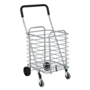 Sachi Lightweight Ultralight shopping Cart Portable 15kg Trolley w/Swivel Wheels