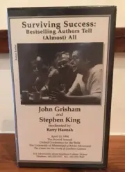 Surviving Success John Grisham Stephen King Authors Tell Almost All Sealed VHS