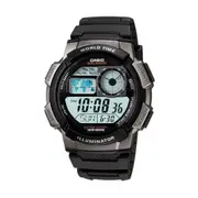 Casio Mens Digital Watch AE1000W-1BV Resin Digital Multicolour 4971850443360