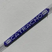 HONDURAS Bracelet #11 CATRACHO Handmade Plastic Beads Pulsera Hecha a Mano