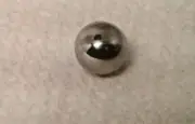 Gilbert Erector Set: Part TB: Ball Bearing. Chrome Steel; 5/16" Diameter