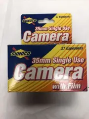 Sunoco 35mm Single Use Camera With Film Collectible NIB 27 Exposures Outdoor