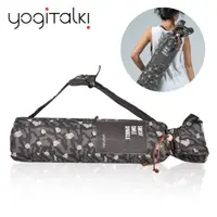 在飛比找momo購物網優惠-【yogiTalki】MIT 迷彩風格 日本棉布 瑜珈墊收納