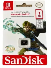 SanDisk 1TB Micro SD microSDXC Memory Card for Nintendo Switch -Zelda Theme‼️✅