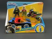 New Imaginext Fisher Batmobile Playset DC Super Friends + Batman + Robin