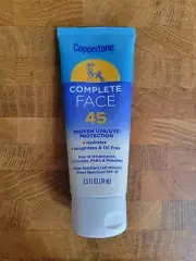 Coppertone ~ Complete SPF 45 Face ~ Sunscreen Water Resistant 2.5 OZ EXP 04/25