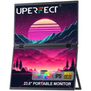 Triple Laptop Screen Extender 15.6“ FHD Folding Stacked Portable Dual Monitor