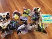 Lot of 12 McDonalds Happy Meal, Dino-Chi,Poo-Chi & Robo-Chi, +more, NEW bag115
