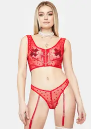 [Forplay] Heart To Handle Garter Set