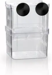 Fish Tank Breeding Box 7.9x6.9x10.8cm Hatchery Divider for Shrimp Guppy Fry