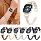 For Fitbit Versa 3/4 Sense/2 Luxury Bling Rhinestone Bracelet Leather Band Strap