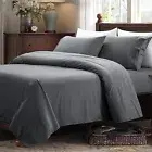 King Size Bed Sheets Set Microfiber Polyester 1800 Thread Count Percale Super...