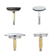 Detachable Bathtub Stopper Sink Drains Plug Adjustable Manual Lift Drain Plug