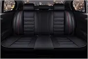 Car Seat Cover Set for Suzuki for Vitara for Jimny for Swift SX4 2007 2010 2011 All Models Leather Car Seat Cover Auto Seat Cover(Rear seat Cover A)