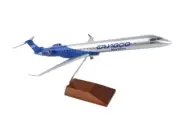 Skymarks SKR328-1 Bombardier CRJ-1000 NextGen House Desk 1/100 Model Airplane