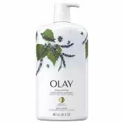 Olay Fresh Outlast Body Wash with B3 Plus Birch Water & Lavender 30 oz 12 Pack