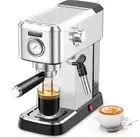 Pokk Espresso Machine 20 Bar, Professional Espresso Coffee Maker with Milk Froth