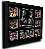 FLOYD MAYWEATHER & MANNY PACQUIAO SIGNED LIMITED EDITION FRAMED MEMORABILIA