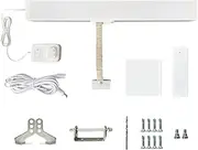 Olide Smart Adjustable Stroke Automatic Window Opener can Work with Amazon Alexa and Google Home Assistant (Window Opener + Remote +Wall Switch)