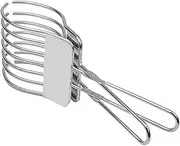 Onion Cutter Holder - 294g Portable Onion Holder for Slicing | 27.5x9x7.5cm Slicing Tool | Roasting Tongs Meat Silcer | Roast Beef Cutter for Bread | Heavy Duty Kitchen Tools for Vegetables, Meat
