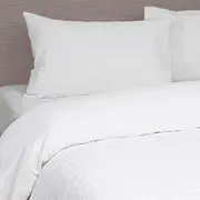 Jason 300GSM Villa Matelasse White Quilt Cover Set
