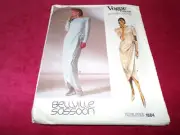 VOGUE AMERICAN DESIGNER #1884-BELLVILLE SASOON - LADIES FORMAL PATTERN 10 FF