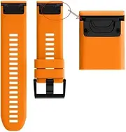 [BKUANE] 20 22 26MM Silicone Watchband Strap For Garmin Fenix 6X 6 6S Pro 5S 5 5X Plus Watch Easyfit Wrist Band For Vertix2/Vertix