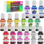 Epoxy Resin Pigment - 15 Color Liquid Epoxy Resin Dye - Highly Concentrated Epoxy Resin Colorant for Resin Color Art, DIY Jewelry Making Supplies - AB Resin Coloring for Paint, Crafts - 10ml Each