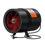 200mm Exhaust Fan Inline Duct Blade Fan for Grow Tent Garage Hydroponic 1134 CMH