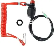 Marine Urgency Switches, Safe Waterproof Flexible Boat Lanyard, Automotive Replacement Electrical System Starters for Young, Professionals
