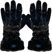 [Generic] Cold Weather Gloves | Screen-touching Mitten for Outdoors - Winter Gloves for Women, Warm Mitten for Cold Weather Non-Slip for Cycling Hiking