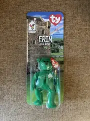 Ty Erin The Bear Teenie Beanie Baby 1997 McDonalds (Unopened) TAG ERRORS