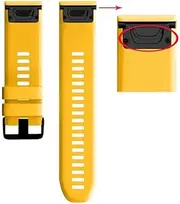 [MGTCAR] 26 22 20MM Silicone Quick Release Watchband Strap For Garmin Fenix 6S 6 6X Pro 5S 5 5X Plus/Vertix2 Vertix 2 Wrist Band Easyfit