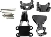 WILRAY CNC Adjustable Motorcycle Steering Stabilizer Damper Mounting Bracket Support Kit for CBR600 CBR 600 F4i 1999-2004