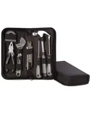 Bey-Berk 8pc Tool Set in Zippered Black Canvas Case