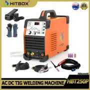HITBOX 5 IN1 TIG Welder Aluminum Pulse TIG HF TIG AC DC TIG MMA Welding Machine