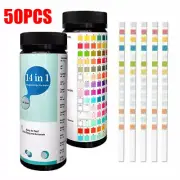 50PCS 14 In 1 Water Test Strips Kit Home Drink Water Poole Well Tap Quality KD