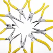 5 Inch Mini Pliers With Pointed Circular Mouth Diagonal Steel Wire Pliers Pliers