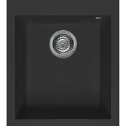 Artusi Single Bowl Sink - Black Granite