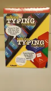 Cosmi Swift Software Talking/Typing Teacher/Kids PC Big Box 2002