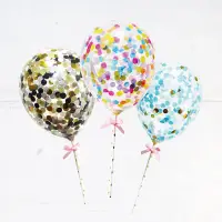 在飛比找蝦皮商城優惠-【PATIO 帕堤歐】 圓形 亮片氣球 慶祝 派對 裝飾 團