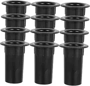 Uonlytech 12 PCS Subwoofer Port Tube Speaker Air Outlet for Bass Reflex Replacement for Speaker Systems for DIY Projects and Bass Enhancement