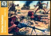 Waterloo 1815 Miniatures 1/72 ITALIAN INFANTRY AT EL ALAMEIN 1942 Figure Set