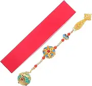FOMIYES Hollow Aromatherapy Pendant for Car Rear View Mirror Wardrobe Decor Compact Diffuser for Essential Oils Unique Traditional Design